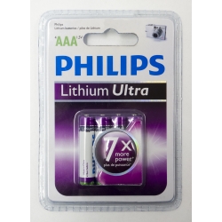 Bateria Litowa PHILIPS AAA 1.5V