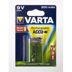 Akumulator VARTA 9V 200mAh
