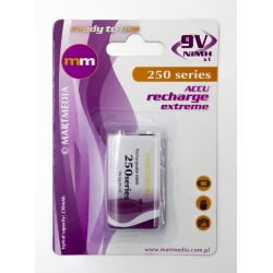 Akumulator MARTMEDIA 9V 250mAh